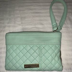 Steve Madden Mint & Gold Bifold Wallet